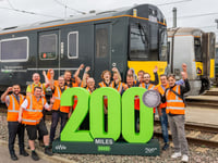 Record battery train revolutionises Southwest