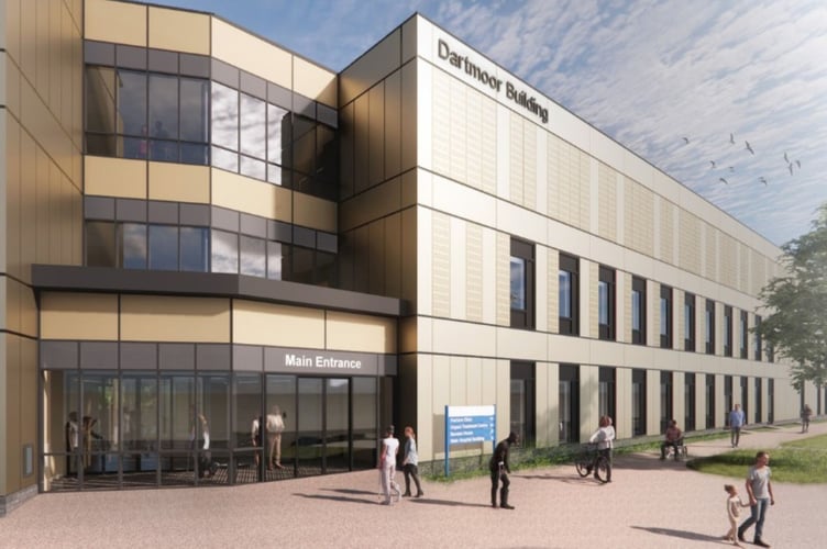 The new Dartmoor Building at Plymouth's Derriford Hospital is designed to treat conditions that are not life-threatening but still require urgent medical attention (Picture: University Hospitals Plymouth NHS Trust)