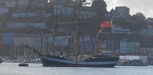 Pelican of London returns to Dartmouth