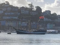 Pelican of London returns to Dartmouth
