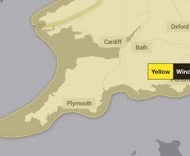 Storm Amy brings yellow wind warnings to the South West