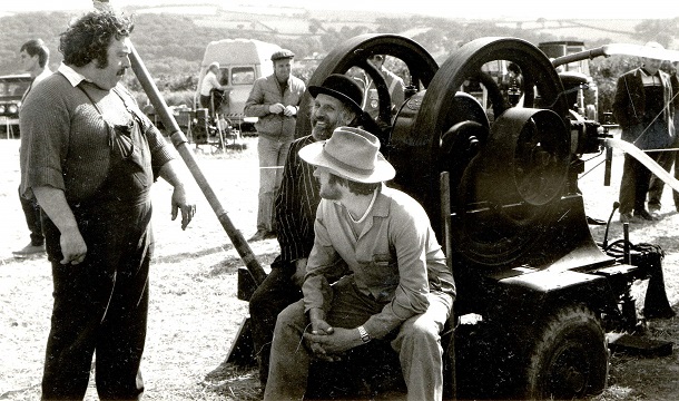 Machinery at vintage machinery rally - Blackstone engine around 1912