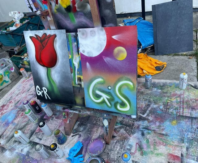 Street art in Ivybridge supports Community Alcohol Partnership 