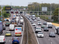 Traffic levels in Devon rise