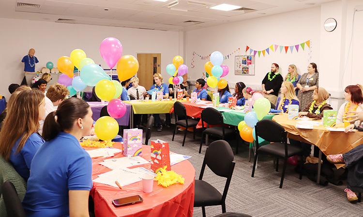 Young Persons Patient Council members celebrate