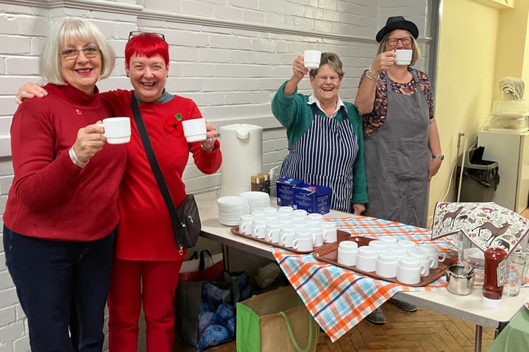 Raising a teacup to Kingsbridge WI!