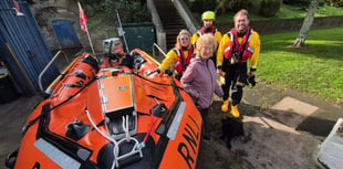 Dog owner thanks Dart RNLI for rescue