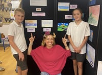 Charleton and West Alvington pupils showcase vibrant art 