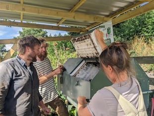 Community composting workshop inspires local resilience in Totnes