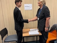 Dartmouth Academy Year 11 pupils shine in mock interviews 