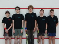 Squash stars of the future on display