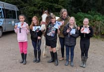 Ivybridge students receive their Horse Care and Management certificates