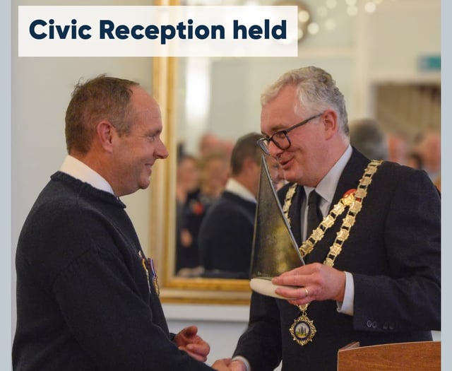 Chris becomes  Salcombe's Citizen of the Year