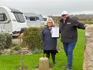 Parkland caravan site Retains 5-Star rating 