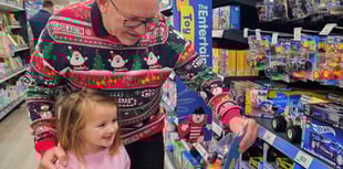 Tesco Kingsbridge collects toys for local children this Christmas