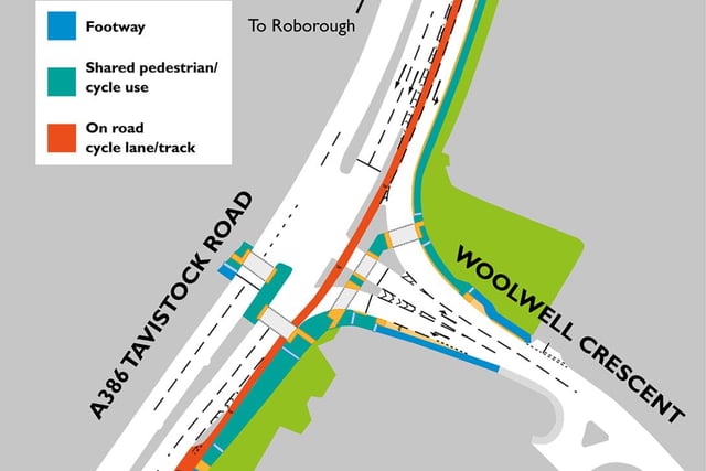 Woolwell to The George Transport scheme phase one nears completion