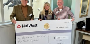 Dartmouth Rotary Donates £1,000 to Rowcroft