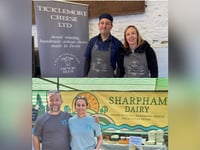 Whey-hey! Brie-liant wins for Totnes' cheesemakers