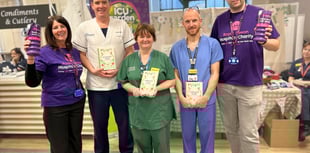 NHS staff charity cookbook to help fund hospital garden project
