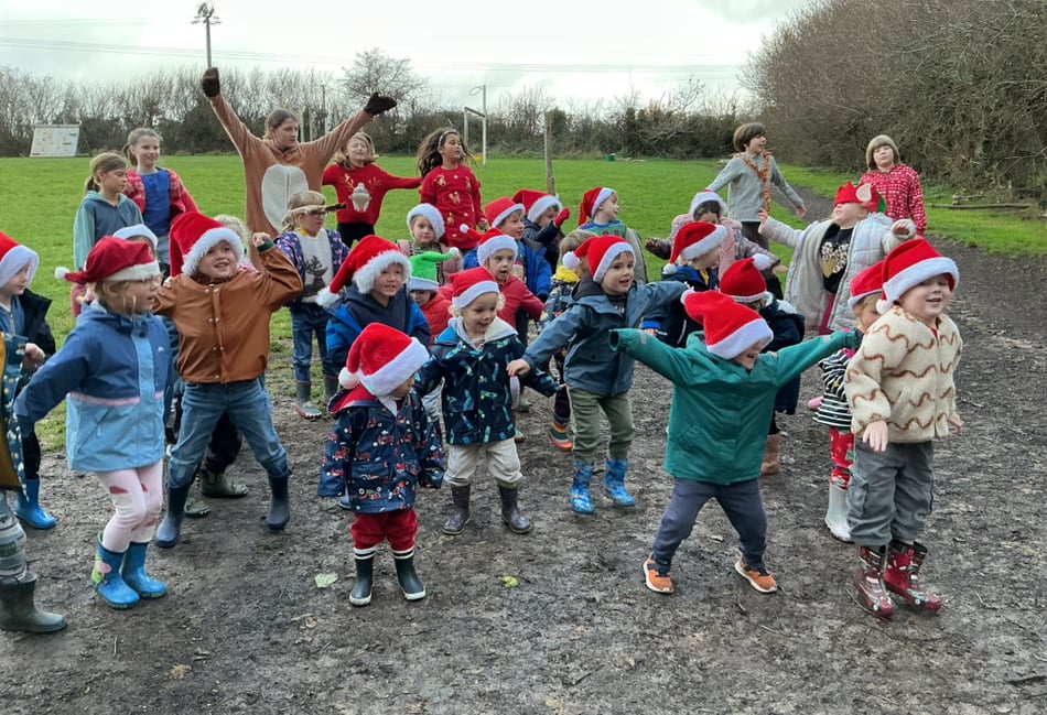 Early Years Santa Run Raises £223