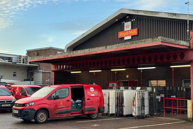 The Crediton Royal Mail Sorting Office. AQ 0393