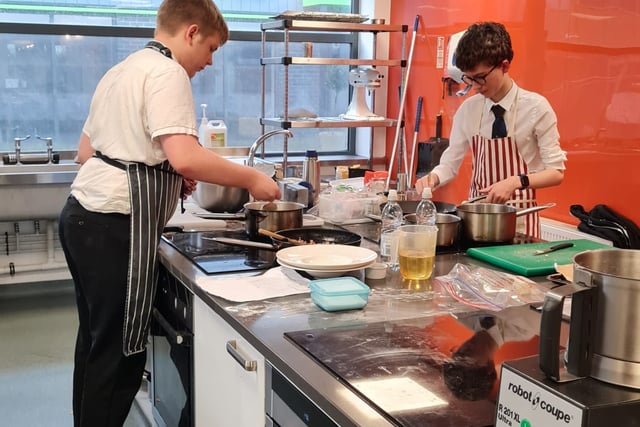Dartmouth Academy pupils shine in Devon cookery contest
