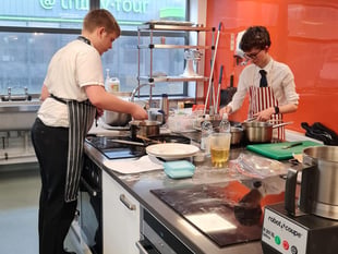 Dartmouth Academy pupils shine in Devon cookery contest