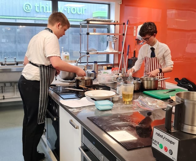 Dartmouth Academy pupils shine in Devon cookery contest