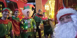 Santa by Sirens event raises cash for Fire Fighters Charity