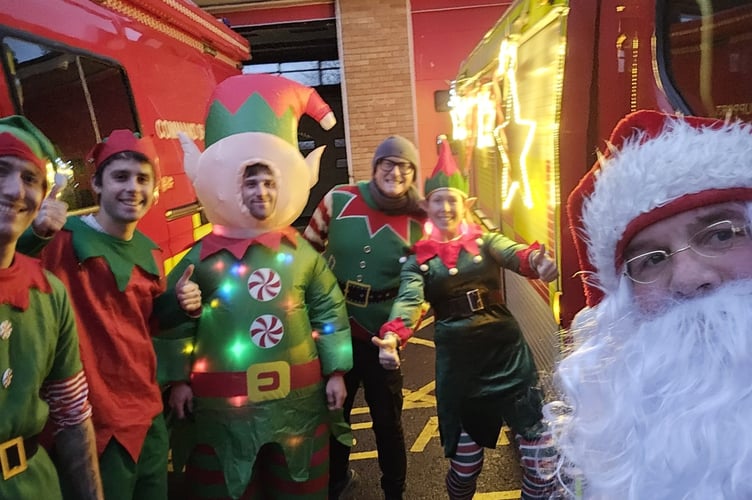 The Festive Firefighters of Totnes
