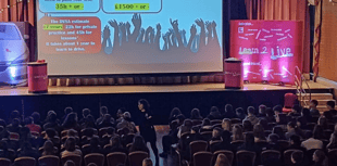 Kingsbridge College Students dive Into road safety workshop