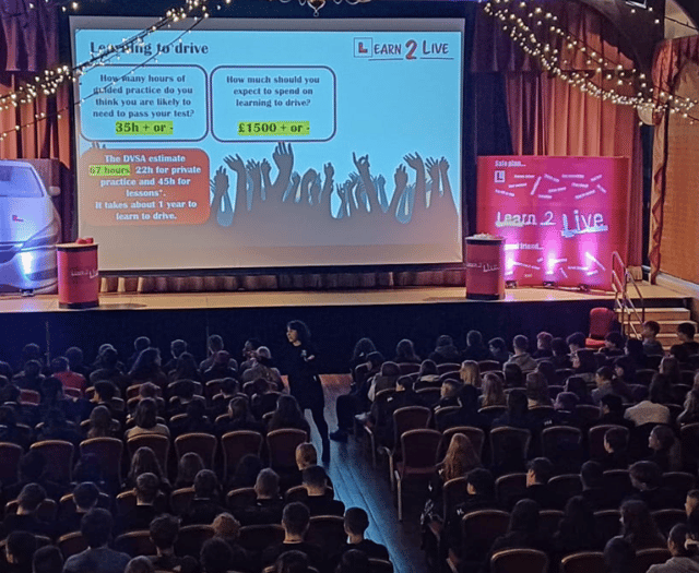 Kingsbridge College Students dive Into road safety workshop