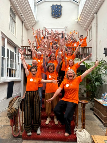 Totnes Fringe Festival volunteers