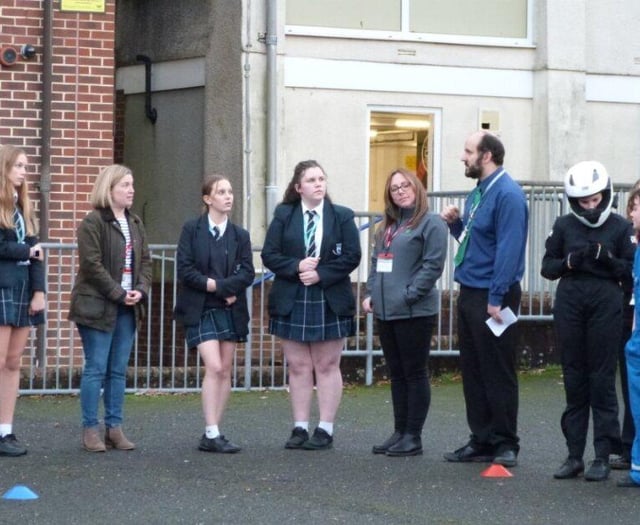 MP Rebecca Smith visits Ivybridge to support Girls' STEM Club 