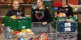 Aldi aids Devon foodbanks: Almost 45,000 Christmas meals donated