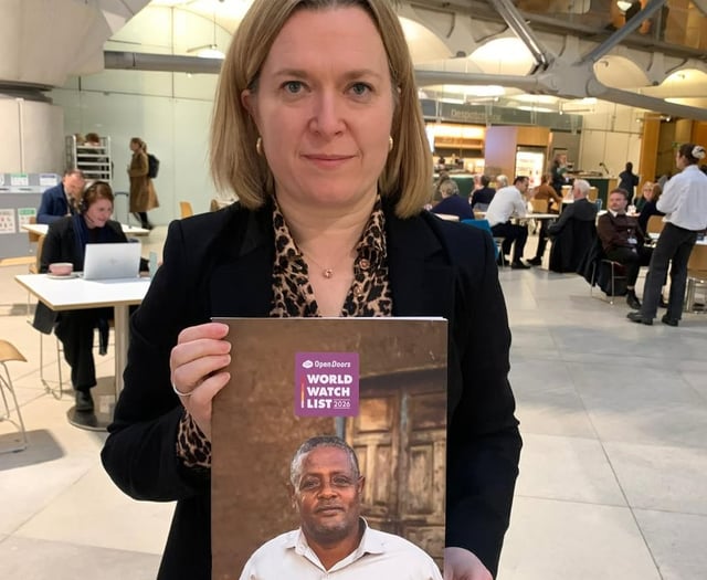 Rebecca Smith at Open Doors launch