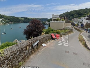 Devon County Council steps in to repair Dartmouth's Warfleet Road 