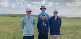 South Hams golfers tussle with the latest storm