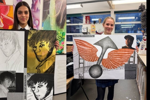 Pupils channel creativity to explore impact of knife crime