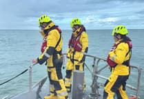 Salcombe RNLI volunteers in training exercise