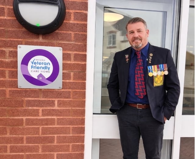 Ivybridge care home earns national recognition for veteran support