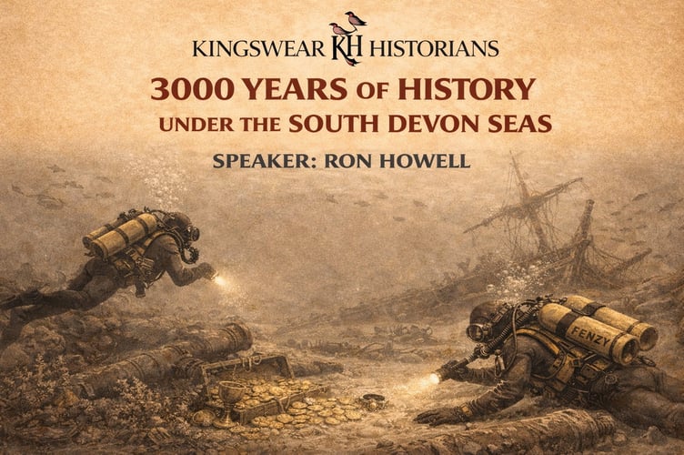 Kingswear Historians 3,000 years of history under the South Devon seas