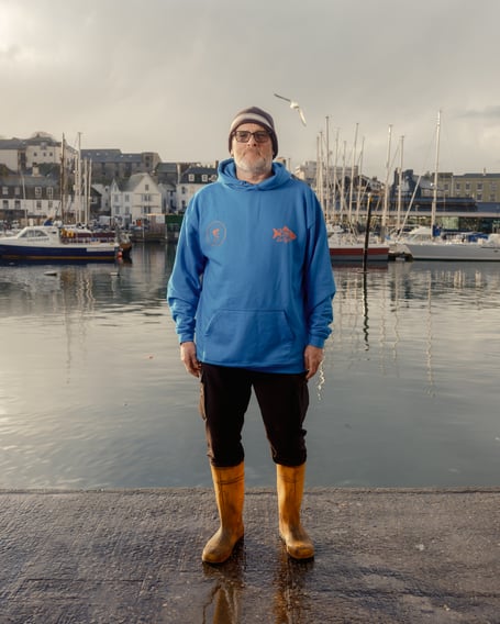Andy Furzeland - Plymouth Inshore Fisherman by Ashley J. Bourne