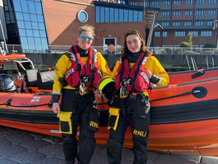 Dart RNLI duo excel at Women in  Search and Rescue Training Week