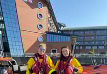 Dart RNLI women volunteers train at the HQ in Poole