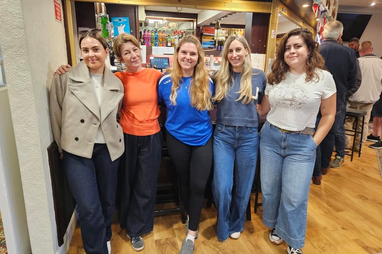 Just some of the women involved in search and rescue