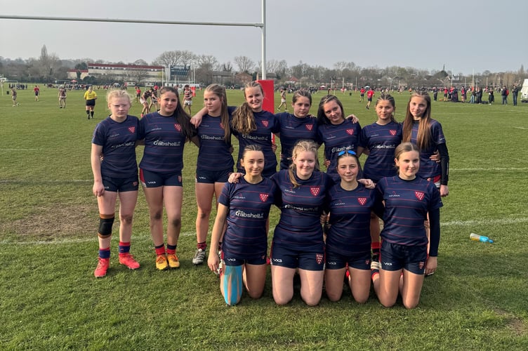 Kingsbridge Community College U14s compete in National Rugby Tournament.
