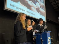 Dartmouth pupils' climate change lead