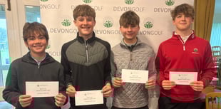 Third time lucky for DevonGolf finals day