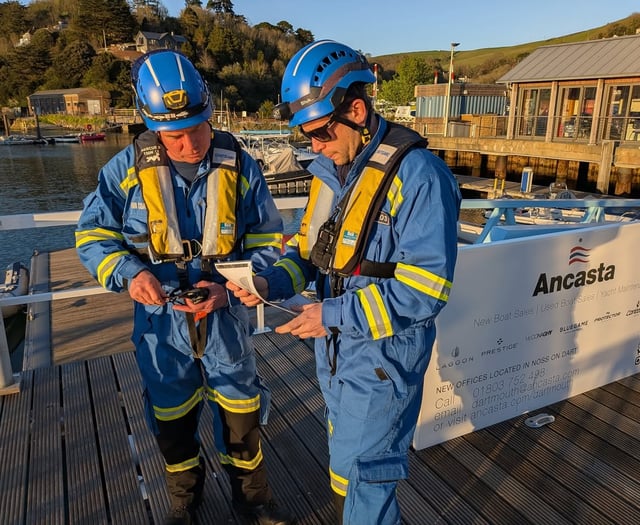 Dartmouth Coastguard leads multi-agency training exercise